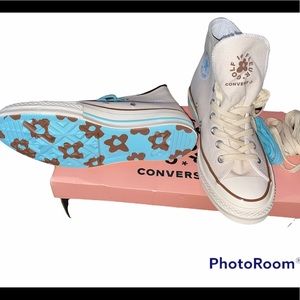 DS Golf Le Fleur x Chuck 70 Hi 'Parchment Canvas'